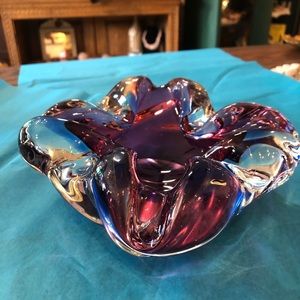 Murano Art Glass Ashtray